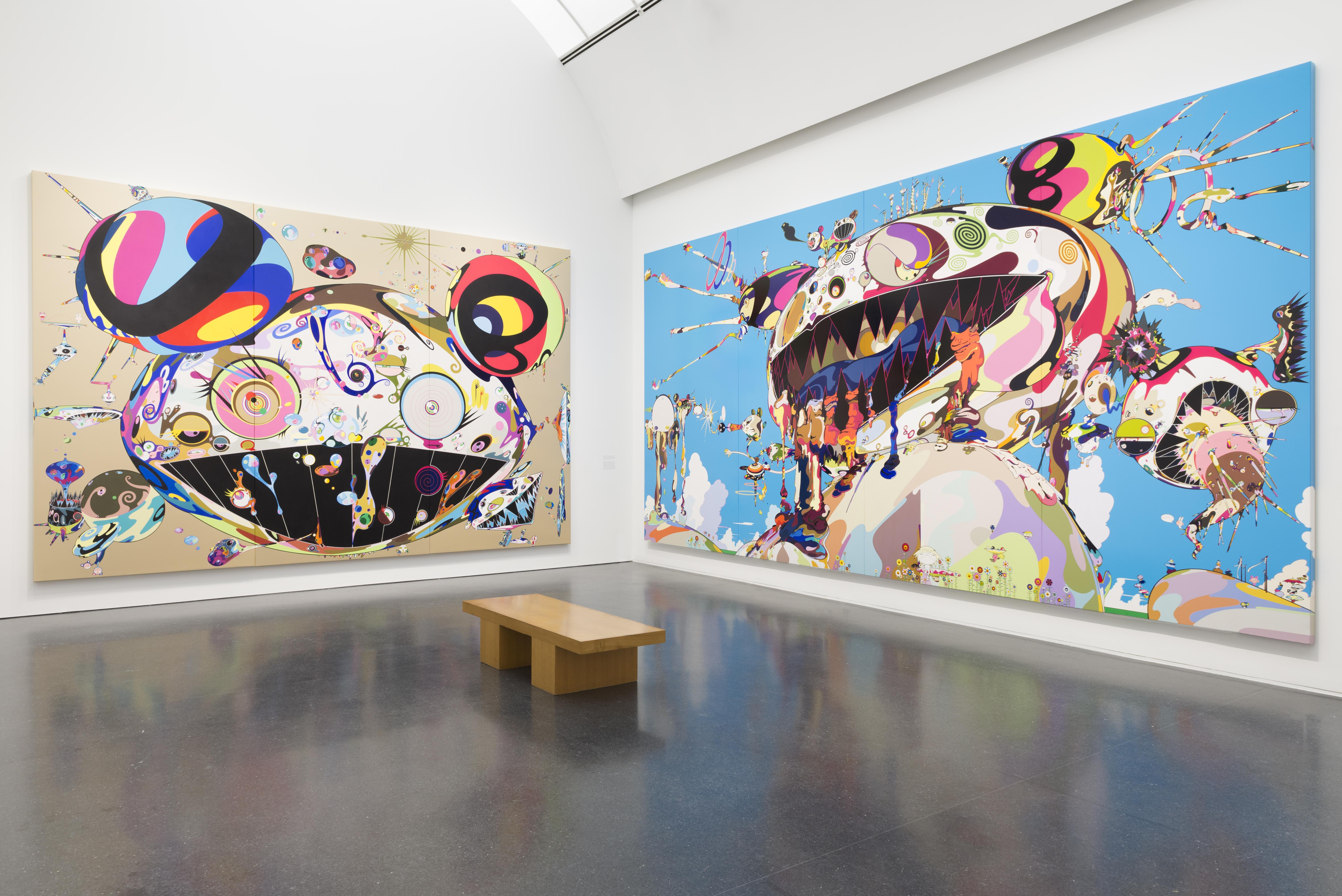 I recently visited the Takashi Murakami exhibit in Chicago and I