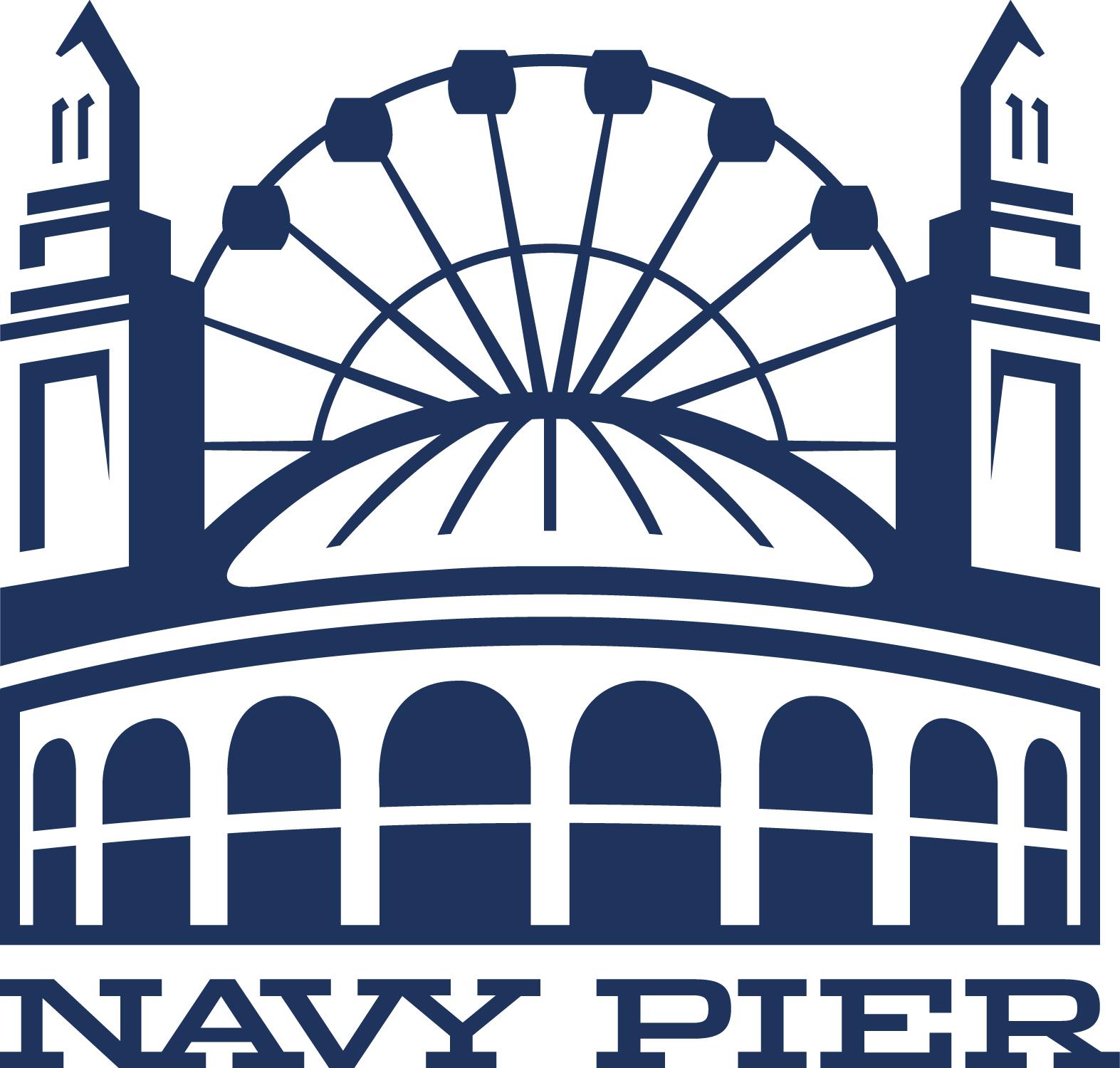 Logo for Navy Pier.