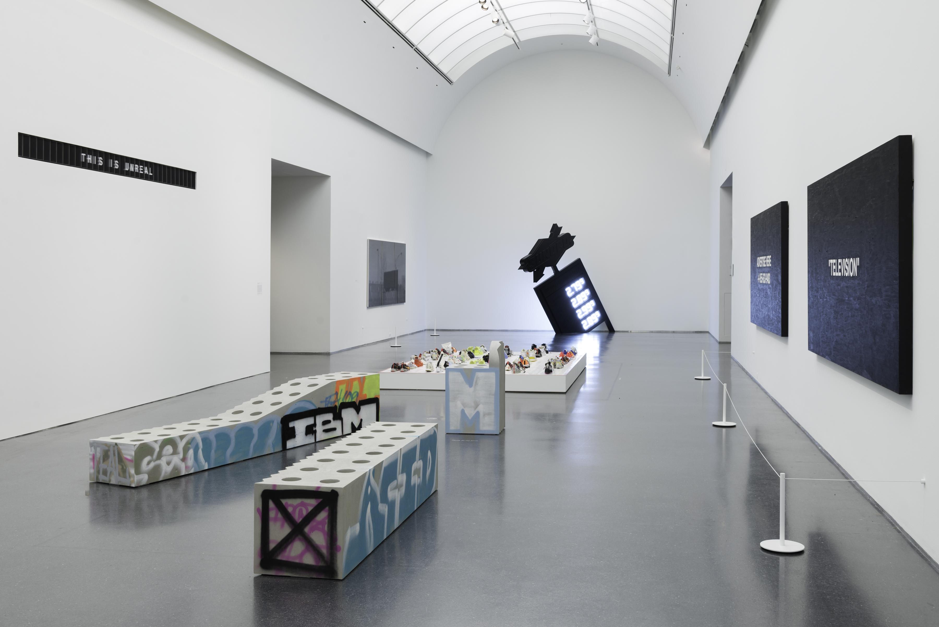 At The ICA, Virgil Abloh's 'Figures Of Speech' Offers Loaded Words
