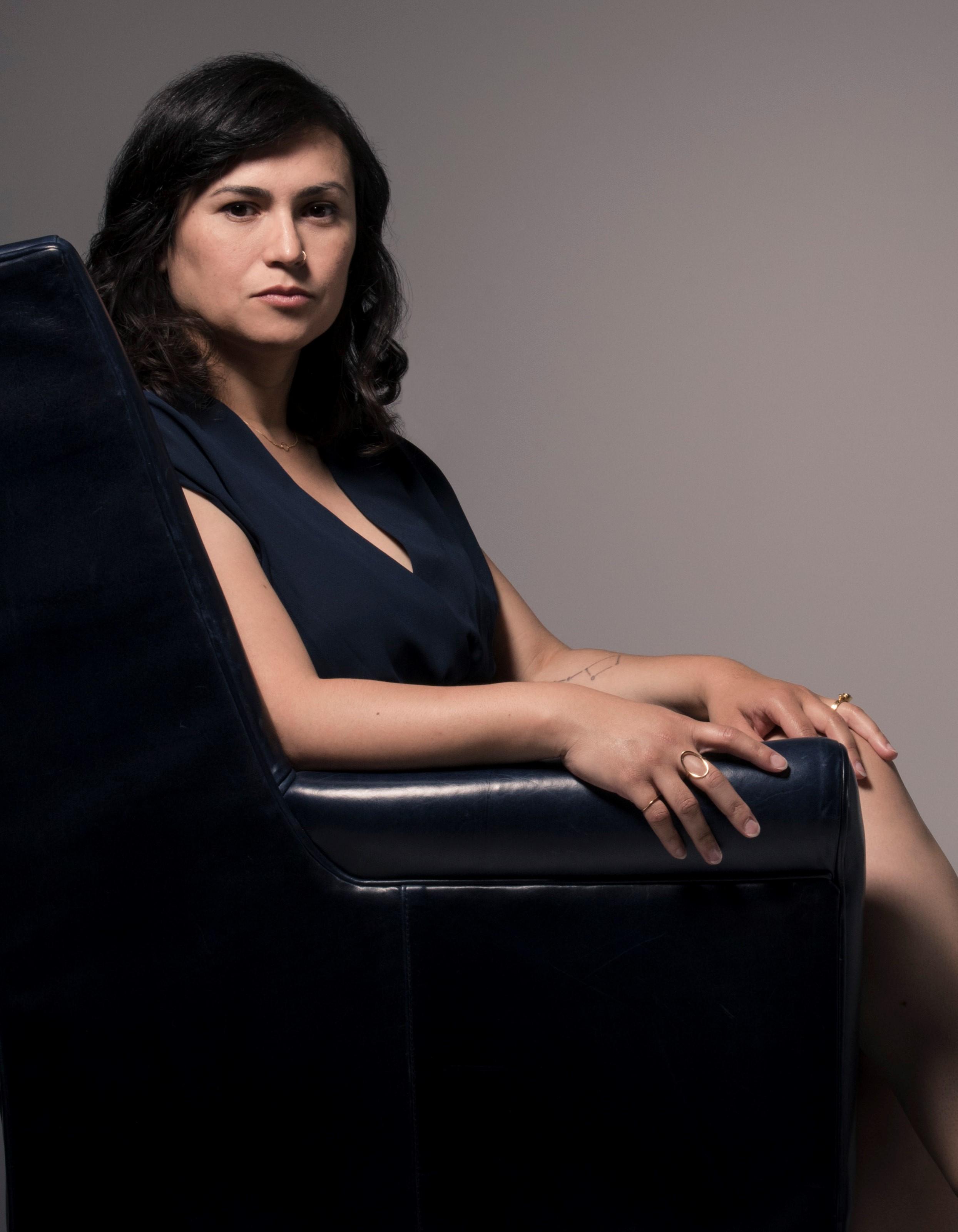 Leticia Alvarado sits for portrait