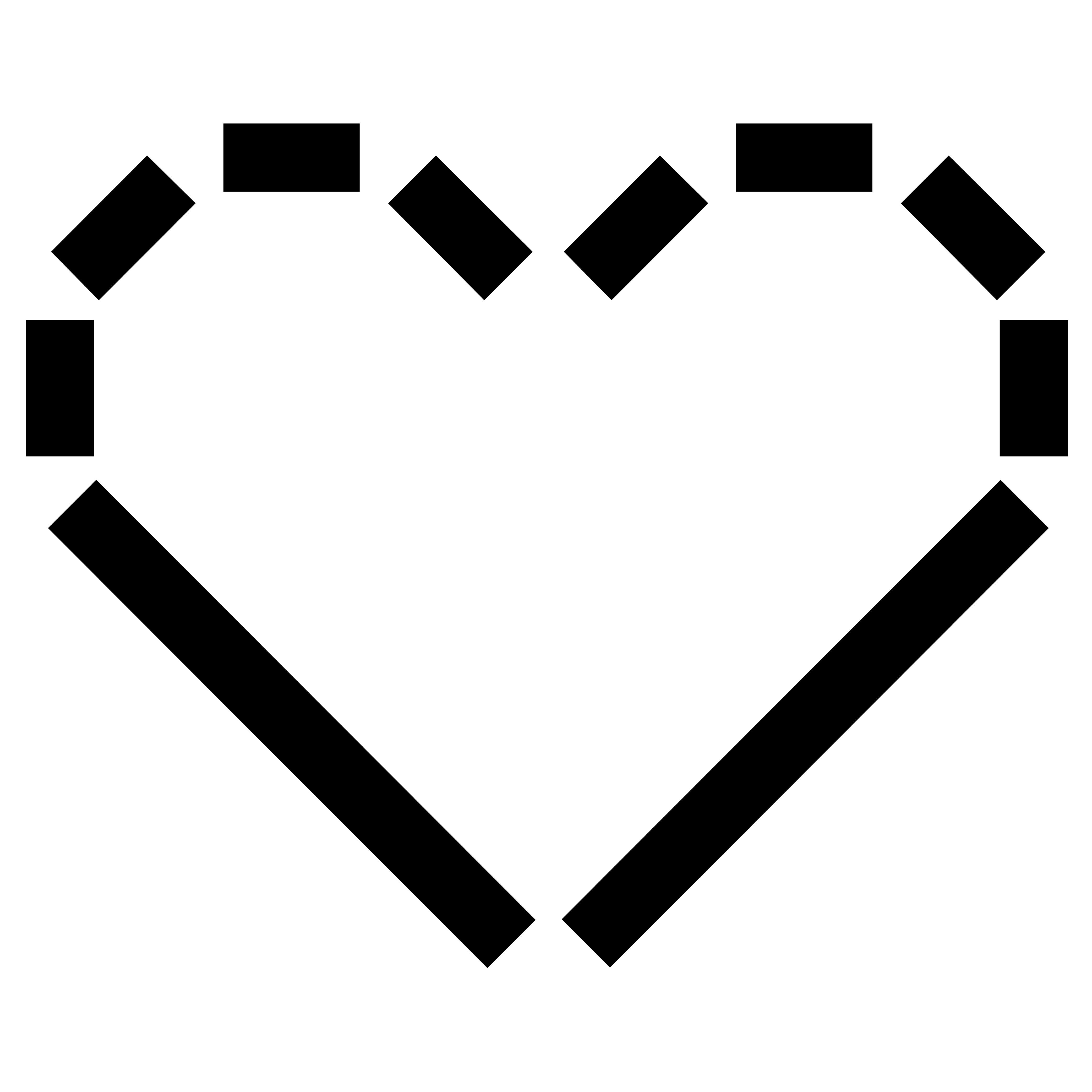 A heart shaped logo in the style of the MCA typeface